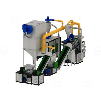 Máquina de reciclaje de bolsas de plástico y de aluminio para el reciclaje de energía