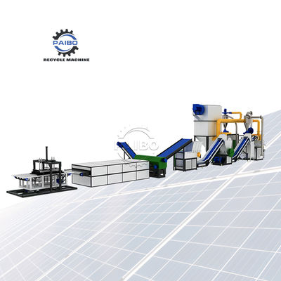 99% de pureza separada Paneles solares mono reciclados Alta eficiencia de reciclaje